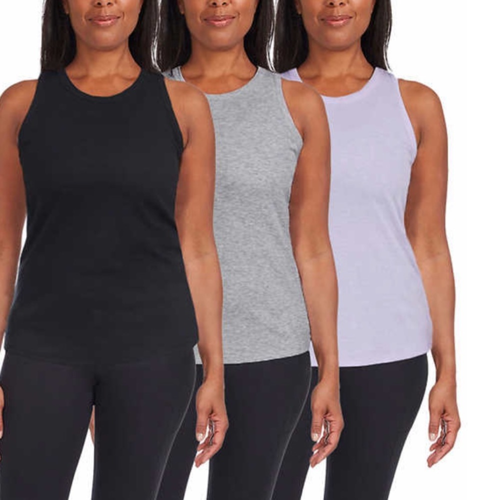 NWT Danskins Womens Tank Top 3 Pack